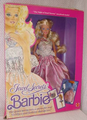 Barbie doll  PASTEL MINT GREEN  HEART SHAPED purse 